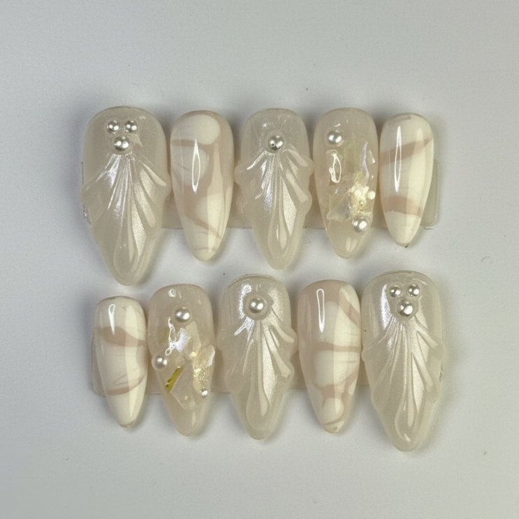 shell nail art